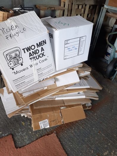 packing boxes