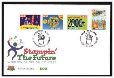 2000 Ireland Stampin the Future Commemorative Stamps An Post First Day Cover (FDC)