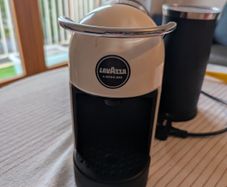 Lavazza Espresso Pod Machine + Milk Frother