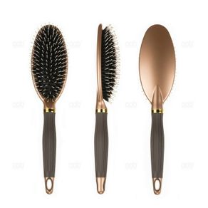 Oval Paddle Brush With Boar Bristle