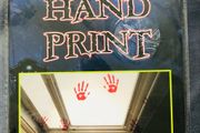 Halloween Bloody Hand print decoration
