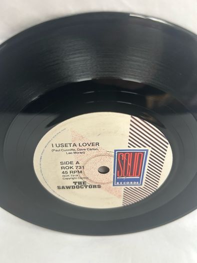 The Saw Doctors, I Useta Lover, 7", 1990,ROK 731, LABEL MISPRINT, The Sawdoctors