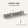 Desk Cable Management Bundle: SANODESK Tray + 2  6-Way Power Strips Image 6