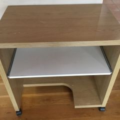 Bedside two tier table