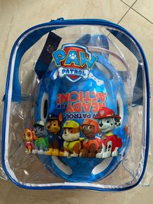 kids helmet, knee and elbow pads.