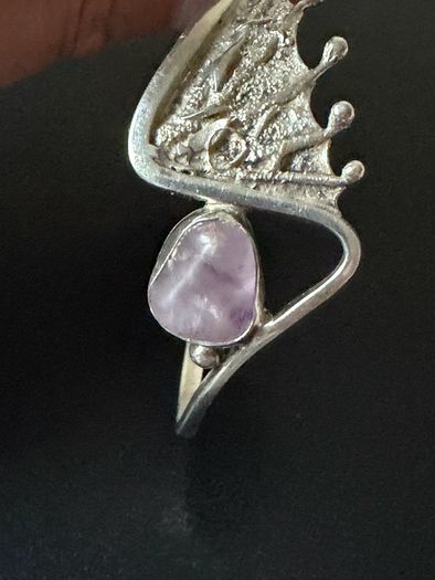 Sterling earrings and bangle set