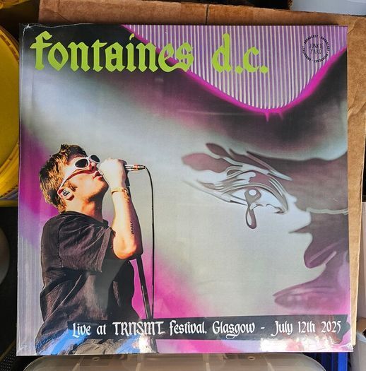 Fontaines D.C. "Live Glasgow July 12th 2025" Sealed Vinyl Album