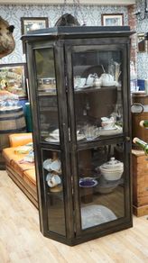 Industrial Style Metal Display Cabinet