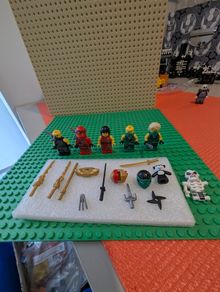 lego Ninjago figs and accessories