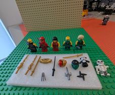 lego Ninjago figs and accessories