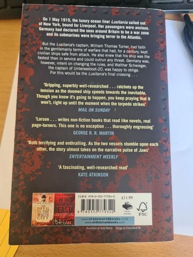 Dead Wake Erik Larson