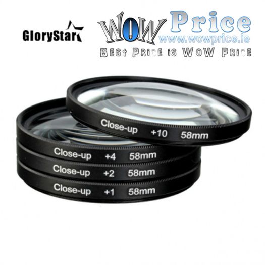 52mm Macro Close Up +1 +2 +4 +10 Filter Kit - 5336