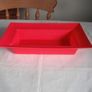 Red Plastic Flower Arranging Container for Sale Image 3