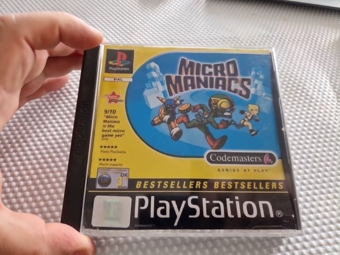 Micro Maniacs PlayStation1 Ps1 PlayStation2 Ps2 Games Original