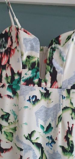 Blossom floral plunge dress Sz 12
