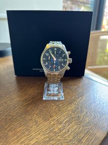 IWC Pilots Chronograph 41mm Blue Dial