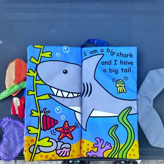 jollybaby soft book Brand New Ocean Tail