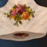 Old Country Roses Royal Albert Ornaments 8 piece lot, 2 Shoes, Wheel Barrow, Basket and 4 Place Card Holders Collection or Postage Image 10