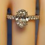14ct White Gold 2.24 carat Lab Diamond Solitaire Ring With Diamond Svcents Image 8