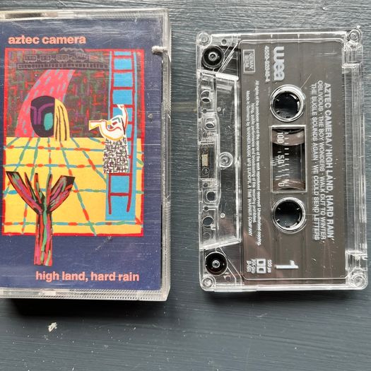 cassette Aztec Camera High Land Hard Rain