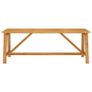 7 Piece Garden Dining Set Solid Acacia Wood Image 9