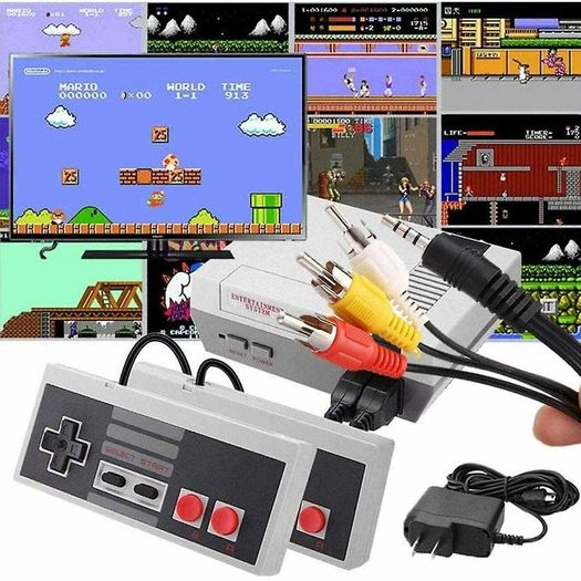 Retro Game Console Classic Handheld AV Output Video Player 620 Games Built-in