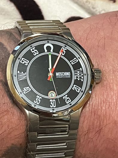 watch by Moschino new and unused