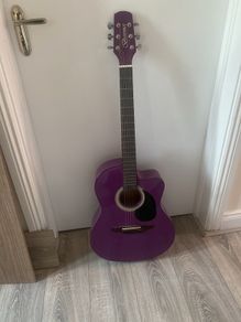 Brunswick Purple Guitar