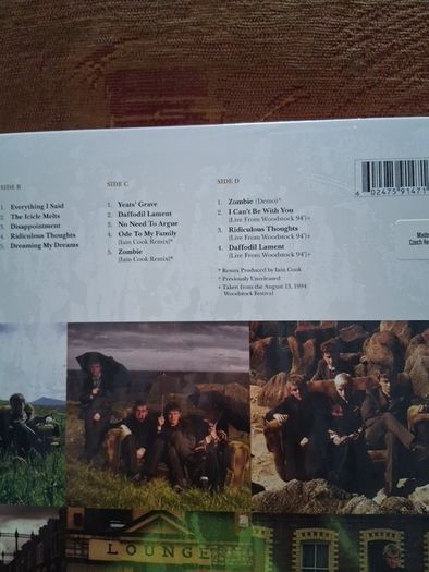 lp the cranberries, no need to agree double LP 30TH anniversary edition.