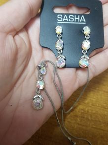Sasha Vintage Necklace and Earrings Set