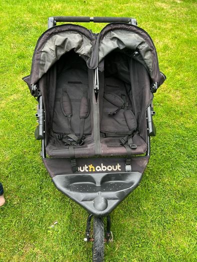 out n about double buggy