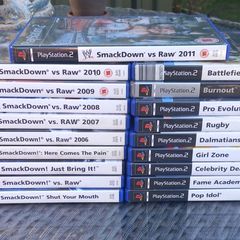 PS2 x 19 games, good condition, D18 post 10e