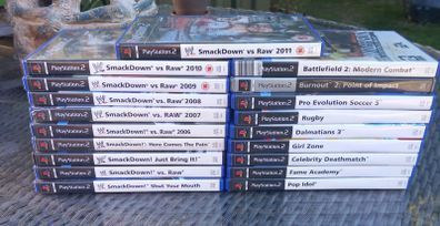PS2 x 19 games, good condition, D18 post 10e