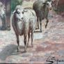 Antique Oil Painting by Austrian artist Ludwig Schweiger Image 5