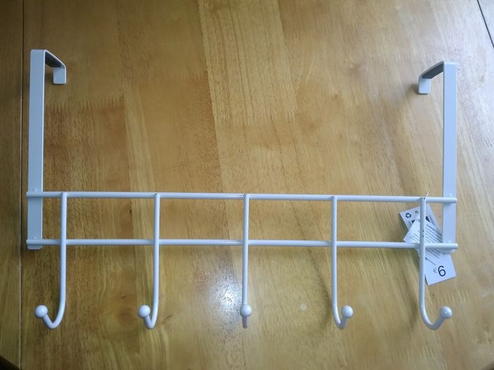 Dunnes Over Door Hanger coat rack 5 Hooks