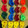 Climbing wall grips Image 2