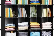 16 Cube Storage Unit Bookshelf Storage Cube Organiser Multi-Use DIY Storage Cube Shelf for Books, Toys, Clothes, Tools (FREE POSTAGE)
