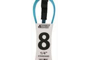 Channel Islands 8ft CI Standard Leash- Green / Blue / Black