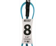 Channel Islands 8ft CI Standard Leash- Green / Blue / Black