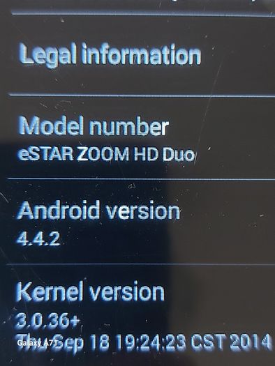 eSTAR ZOOM HD Duo 10 inch tablet, in excellent condition