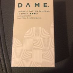 Organic tampons