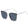 White frame sunglasses Image 6