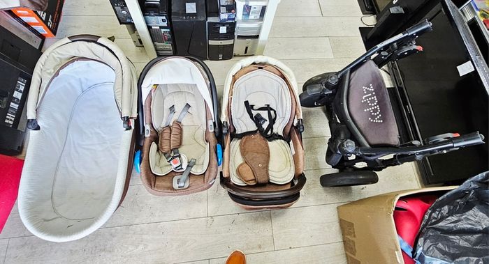 3in1 Baby Stroller Buggy Pushchair Car Seat