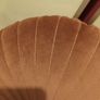 Stitched blush pink cushion Image 2