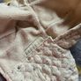 Upto1month, Bnwot Next Cream Floral Quilted Borg Fleece Hooded Jacket Image 2