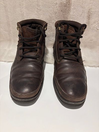 Caterpillar brown leather boots - good condition