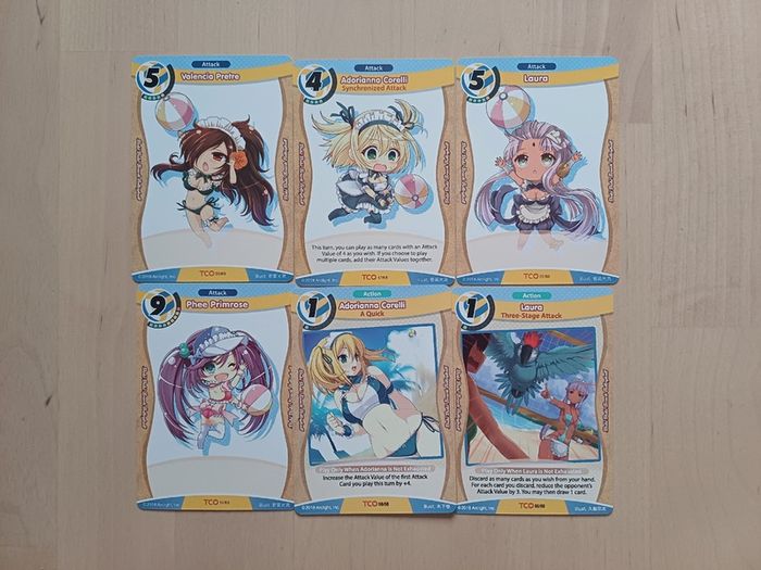 Tanto Cuore Doki Doki Beach Volleyball Card Game