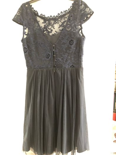 Gorgeous Navy Villa Dress New with Tags Size S