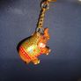 Hand Painted Indian Elephant Key Rings x 2 for Sale Image 6
