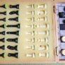 Vintage Chess Folding Travel Set Magnetic Chess Set In Folding Chess Board Image 5